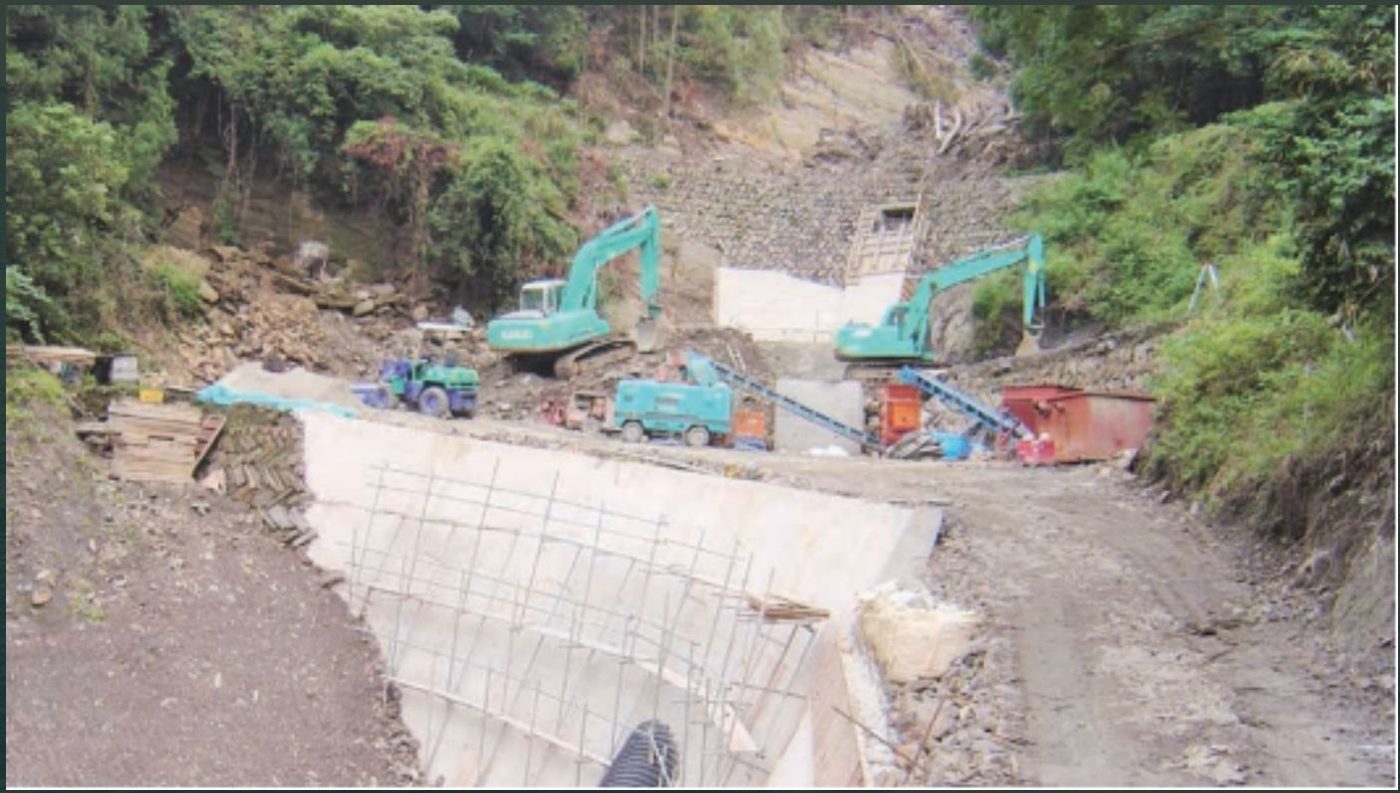 Site preparation works for a G-H2O installation